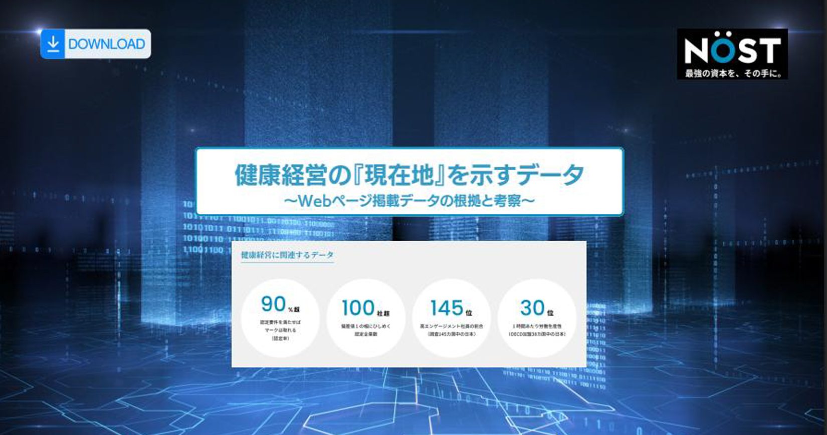 健康経営に関するデータ